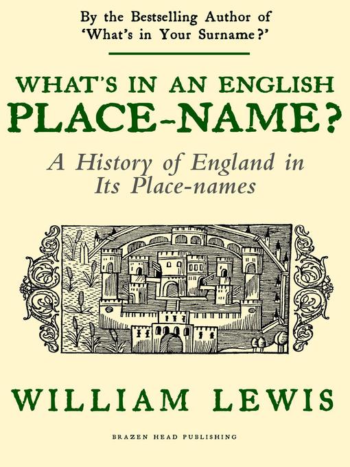 Cover image for What's in an English Place-name?